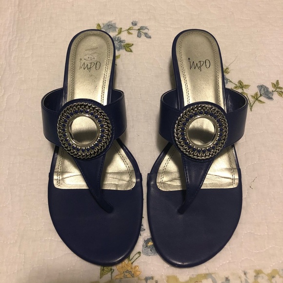 Impo Shoes Gemmy Thong Sandals Size 85 Poshmark